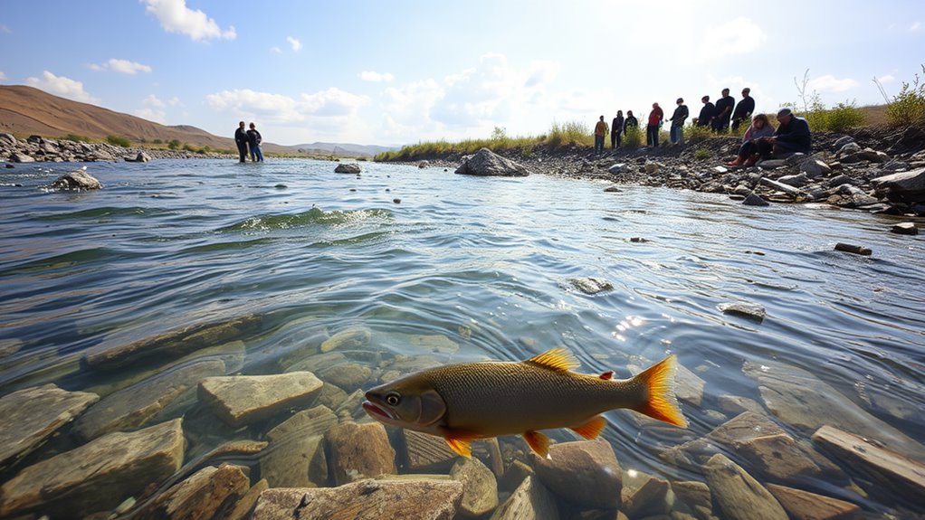 aquatic life suffering pollution