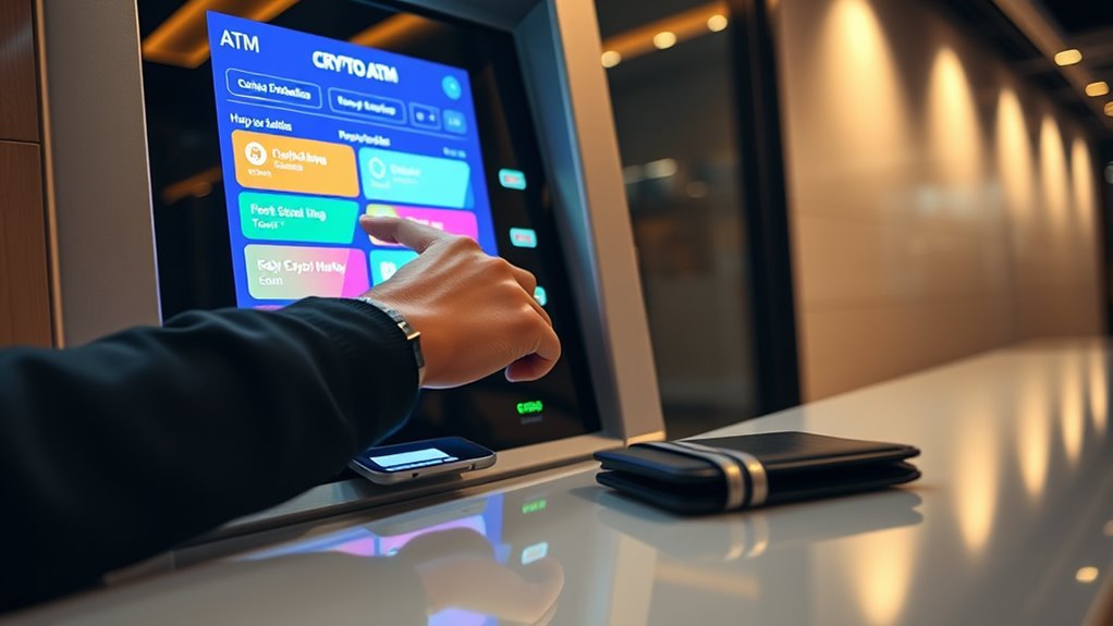 atm user interface navigation