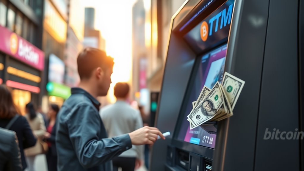 bitcoin atm cash access