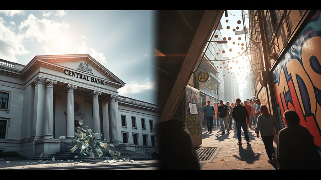 centralized versus decentralized systems