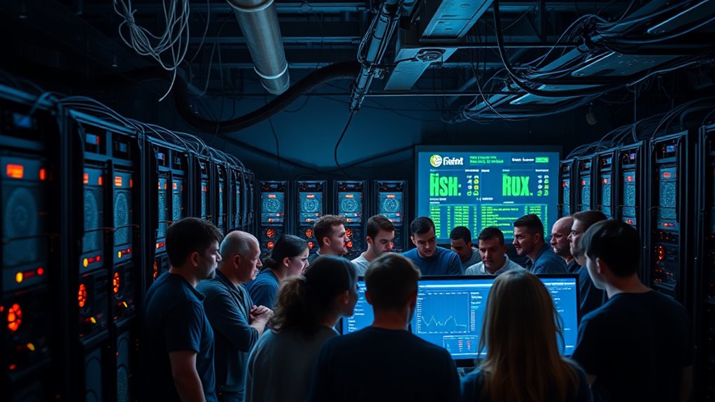 collaborative cryptocurrency mining groups