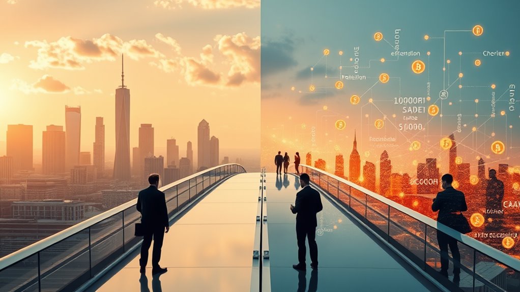 connecting finance with defi