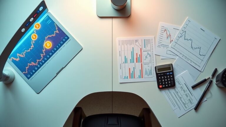 cryptocurrency and stock comparisons