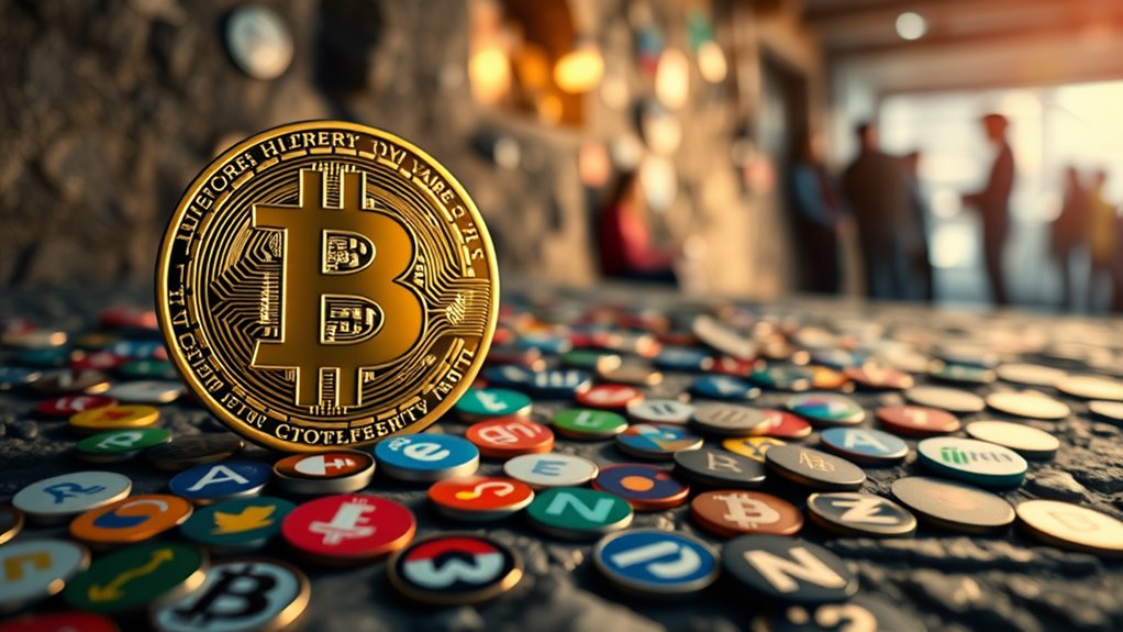 emergence of diverse cryptocurrencies