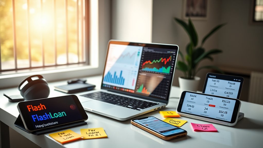 flash loan platforms fees