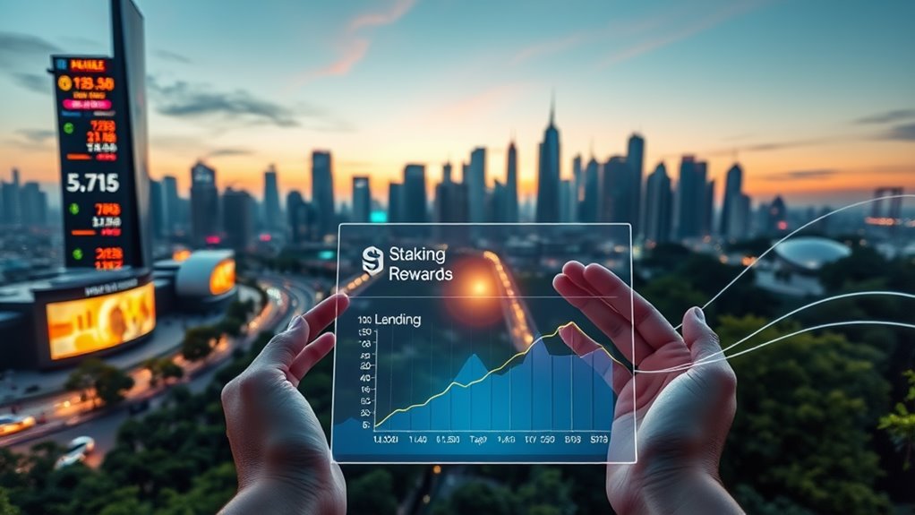 future staking rewards projections