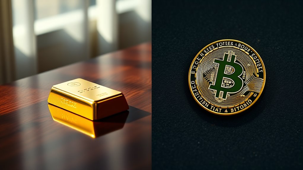 gold and bitcoin diversification
