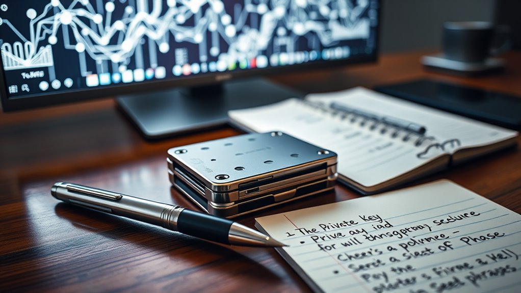 private keys and seed phrases