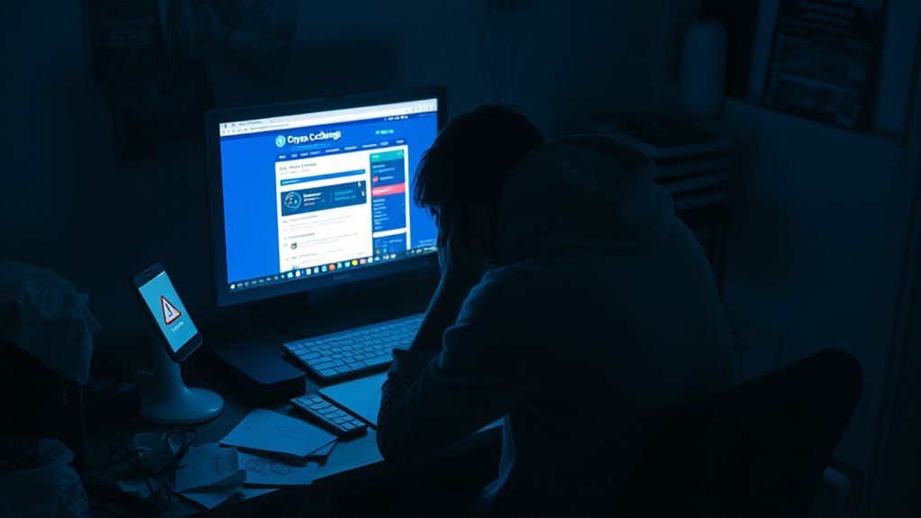 report the scam immediately