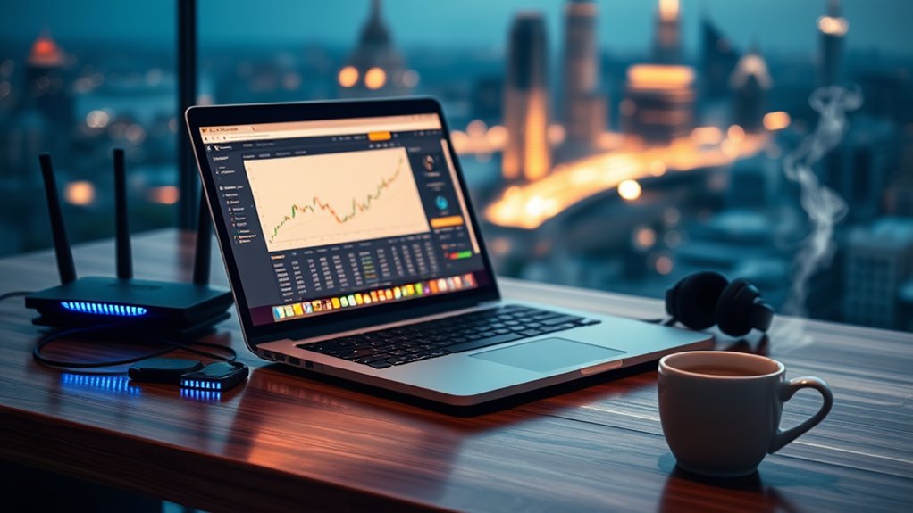 secure trading with vpns