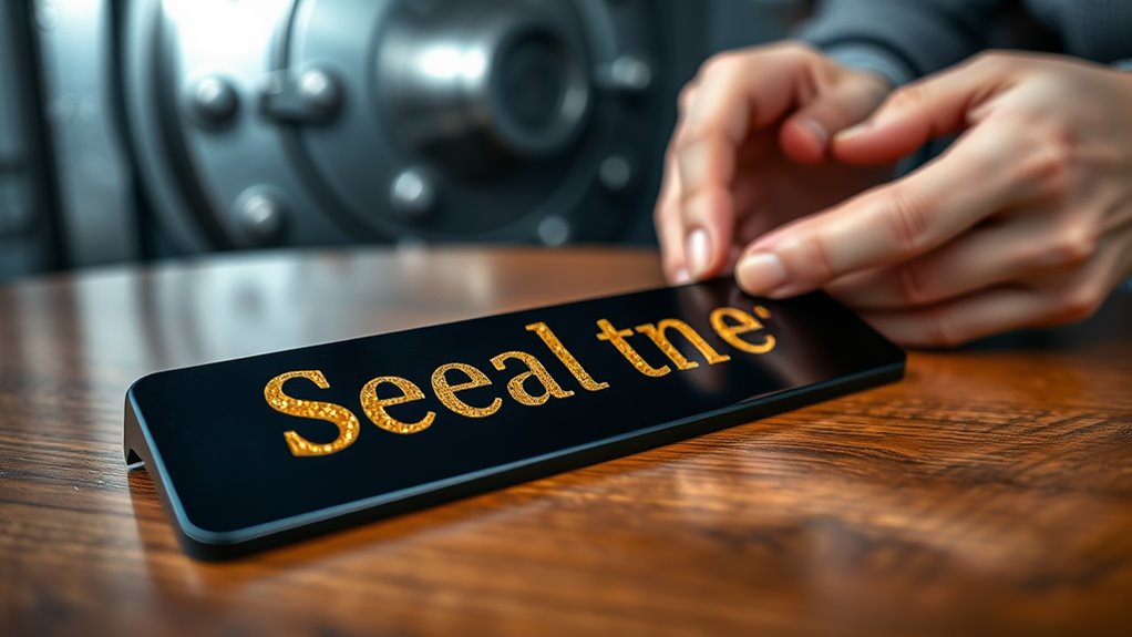 secure your seed phrases