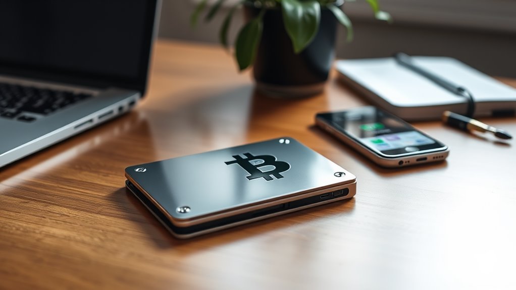 securely storing bitcoin wallets