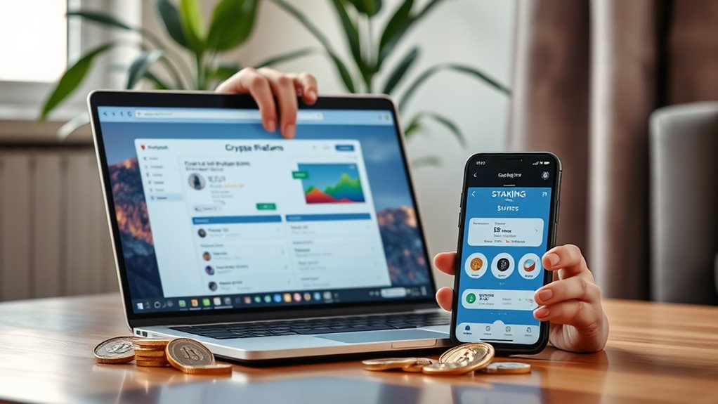 staking and unstaking platforms