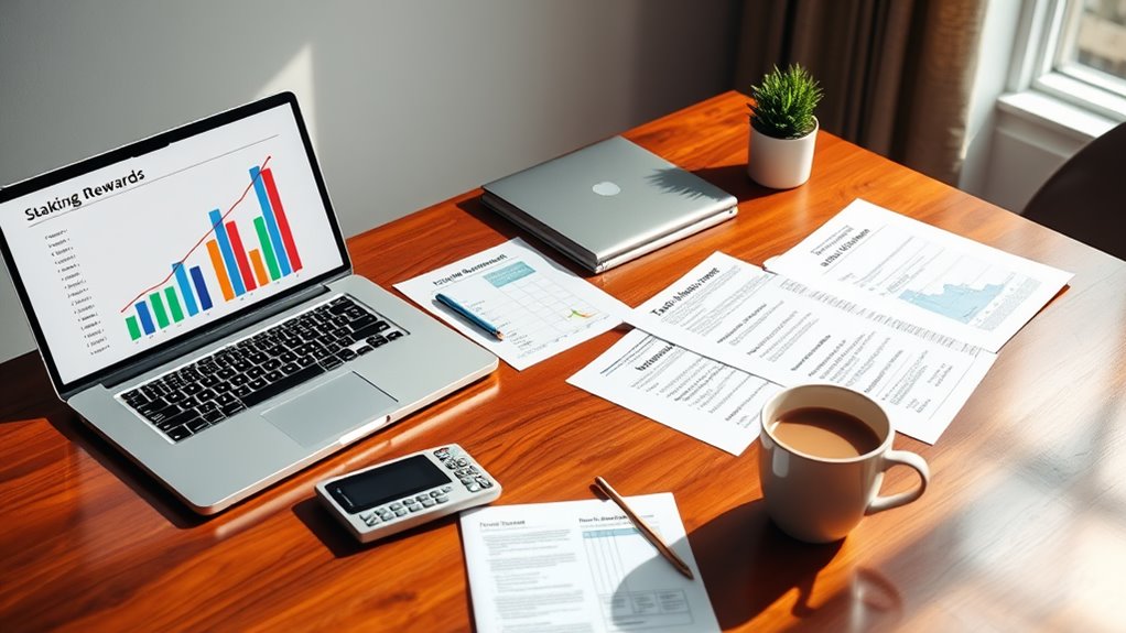 staking rewards tax records