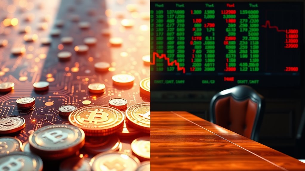 stocks versus cryptocurrencies analysis