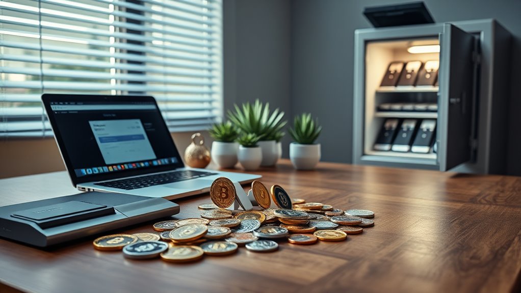 storing and securing altcoins