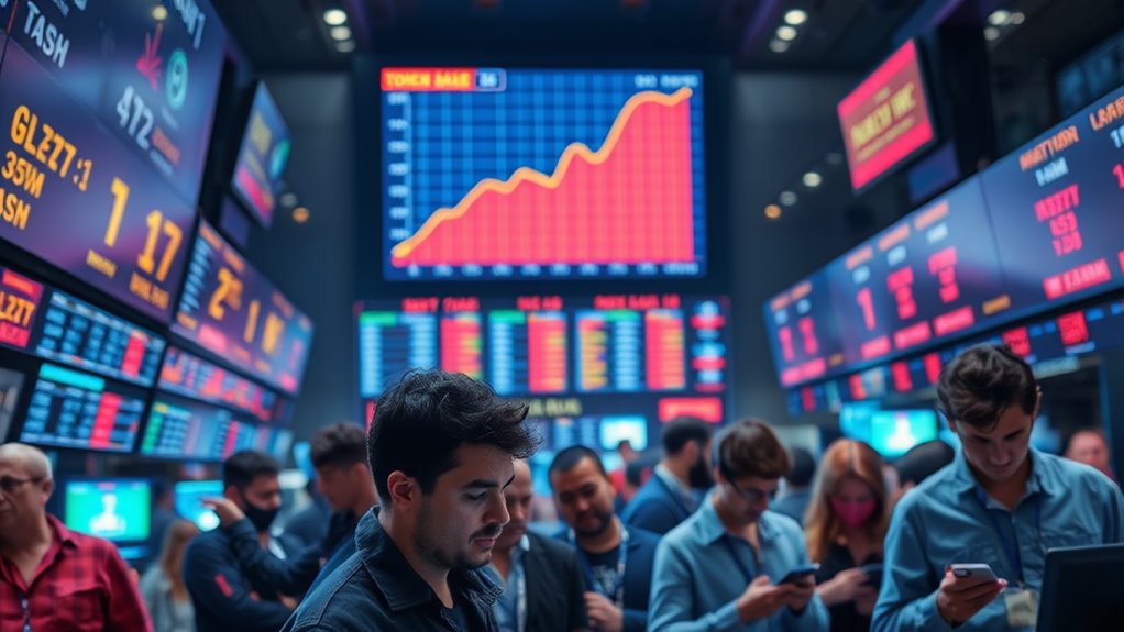 token sales market influence