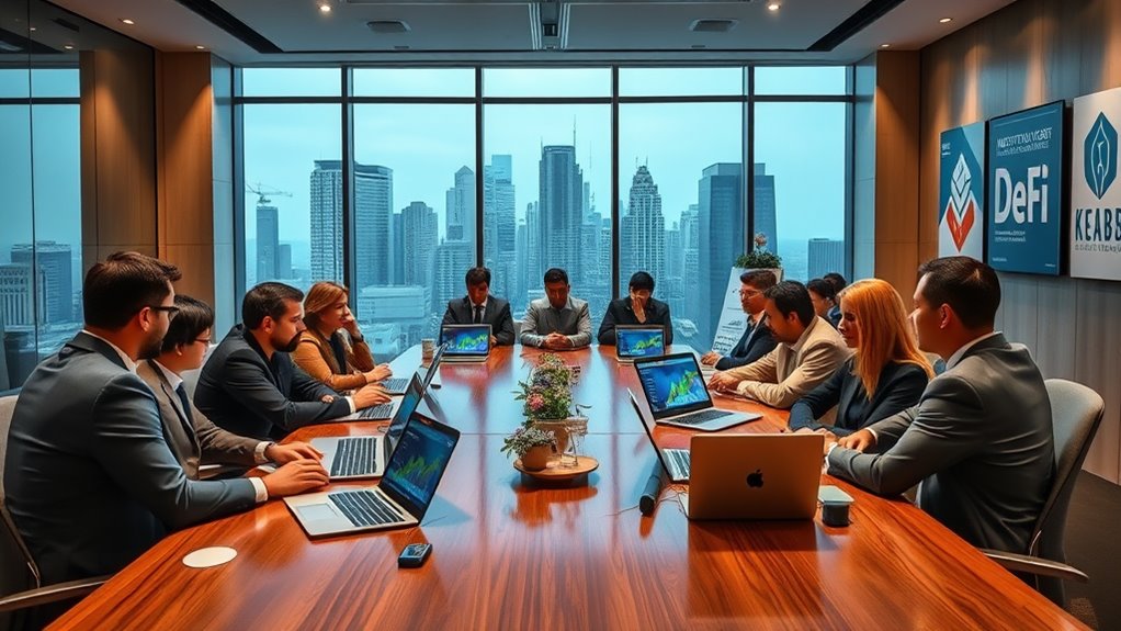 traditional finance meets defi