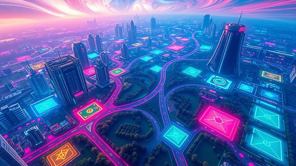 virtual land and nfts