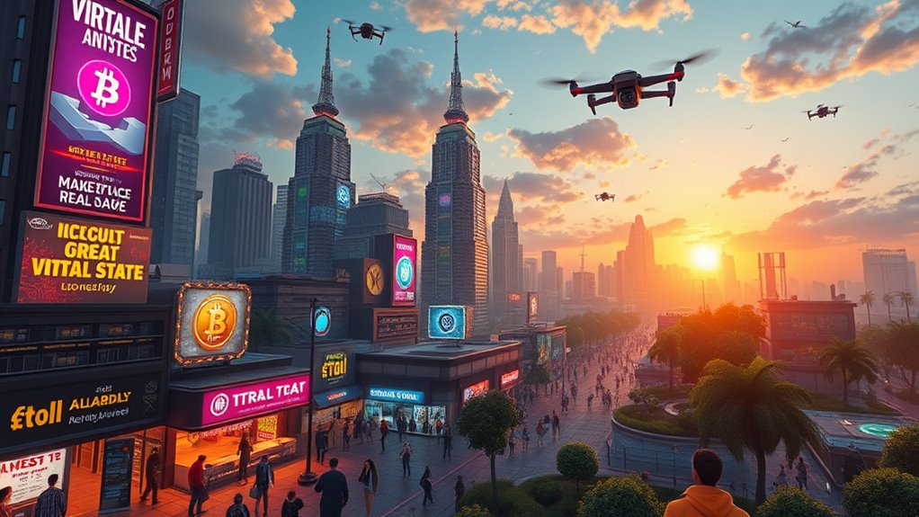 virtual property market surge